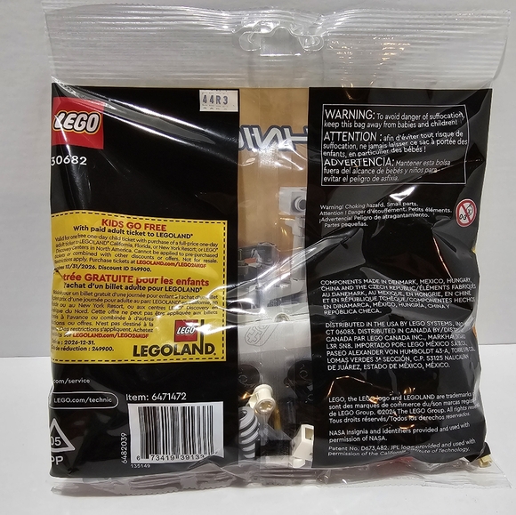 Lego Technic Polybag 30682 NASA Mars Rover Perseverance - Picture 2 of 2